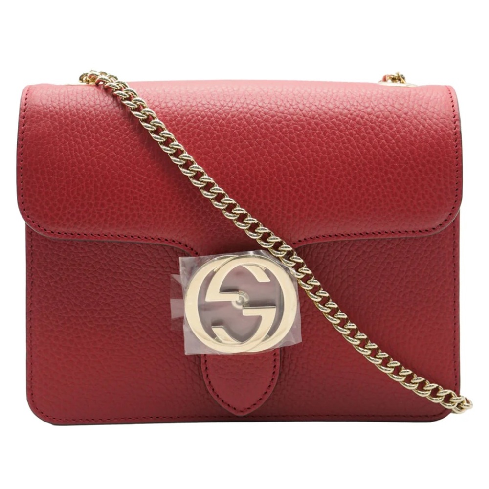 NWOT GUCCI Small Dollar Interlocking G Chain Bag